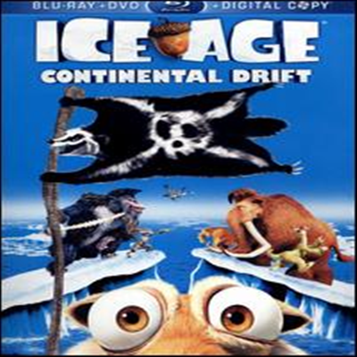 Ice Age: Continental Drift (아이스 에이지 4: 대륙 이동설) (한글무자막)(Blu-ray+DVD) (2012)