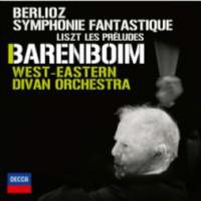 베를리오즈: 환상교향곡 & 리스트: 교향시 3편 '전주곡 (Berlioz: Symphonie Fantastique & Liszt: Les Preludes, Symphonic Poem No. 3, S97)(CD) - Daniel Barenboim