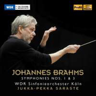 브람스: 교향곡 1 & 3번 (Brahms: Symphonies Nos.1 & 3)(CD) - Jukka-Pekka Saraste
