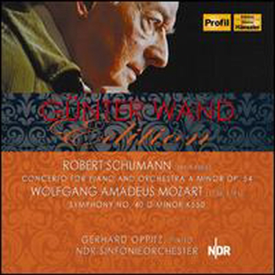 모차르트: 교향곡 40번, 슈만: 피아노 협주곡 (Mozart: Symphony No.40, Schumann: Piano Concerto)(CD) - Gunter Wand