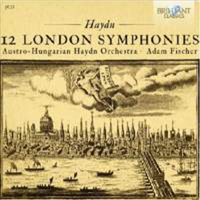 하이든: 런던 교향곡 시리즈 93 - 104번 (Haydn: Symphonies Nos. 93 - 104 'London Symphonies') (5CD Boxset) - Adam Fischer