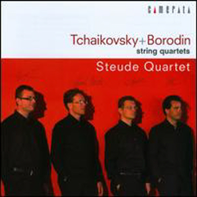 차이코프스키: 현악 사중주 1번, 보로딘: 현악 사중주 2번 (Tchaikovsky: String Quartet No.1 &amp; Borodin: String Quartet No.2) - Steude Quartet