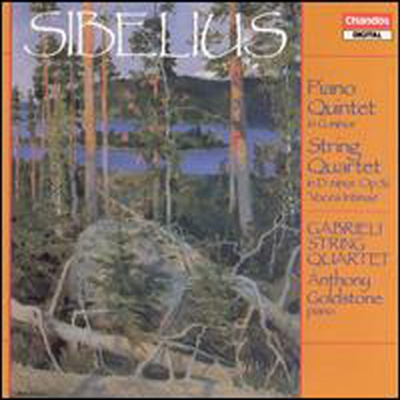 시벨리우스: 피아노 오중주, 현악 사중주 (Sibelius: Piano Quintet, String Quartet)(CD) - Gabrieli String Quartet