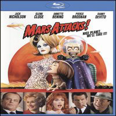 Mars Attacks! (화성 침공) (한글무자막)(Blu-ray) (1996)