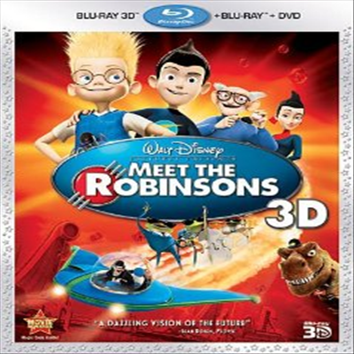 Meet The Robinsons (로빈슨 가족) (한글무자막)(Blu-ray 3D + Blu-ray + DVD) (2007)