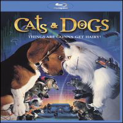 Cats & Dogs (캣츠 앤 독스) (한글무자막)(Blu-ray) (2010)