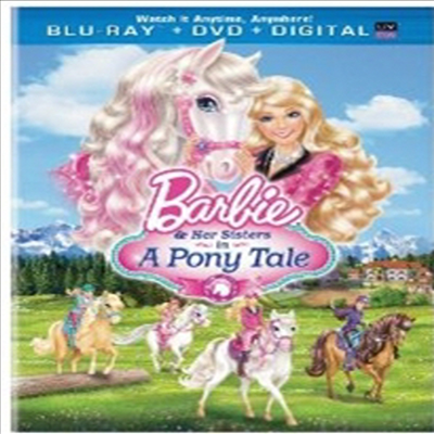 Barbie &amp; Her Sisters in a Pony Tale (바비 앤 허 시스터즈 인 어 포니테일) (한글무자막)(Blu-ray)