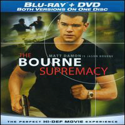 The Bourne Supremacy (본 슈프리머시) (한글무자막)(Blu-ray + DVD) (2004)