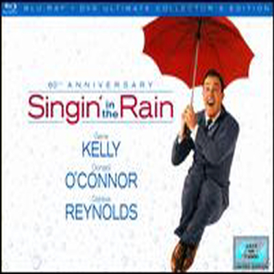 Gene Kelly/Donald O&#39;Connor - Singin&#39; In The Rain (사랑은 비를 타고): 60th Anniversary Collector&#39;s Edition (Collector&#39;s Edition)(Gift Set) (Blu-ray/DVD Combo) (2012)