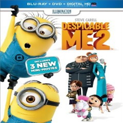 Despicable Me 2 (슈퍼배드 2) (한글무자막)(Blu-ray) (2013)