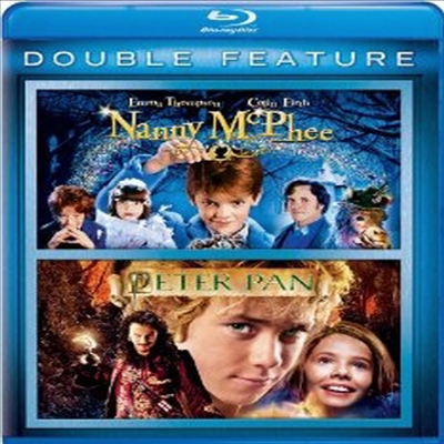 Nanny McPhee / Peter Pan Double Feature (내니 맥피/ 피터팬) (한글무자막)(Blu-ray)