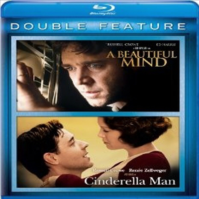 A Beautiful Mind / Cinderella Man Double Feature (뷰티풀 마인드/ 신데렐라 맨) (한글무자막)(Blu-ray)