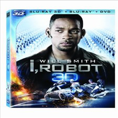 I, Robot (아이 로봇) (한글무자막)(Blu-ray 3D + Blu-ray + DVD) (2004)