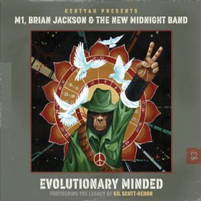 M1/Brian Jackson &amp; New Midnight Band/Kentyah - Evolutionary Minded: Furthering the Legacy of Gil Scott-Heron (CD)