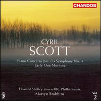 스코트: 교향곡 4번, 피아노 협주곡 1번 (Scott: Symphony No.4, Piano Concerto No.1)(CD) - Martyn Brabbins