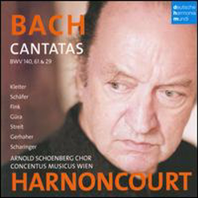 바흐: 칸타타 140, 61, 29번 (Bach: Cantatas, BWV140, 61 &amp; 29)(CD) - Nikolaus Harnoncourt