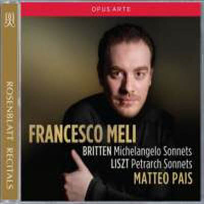 프란체스코 멜리가 노래하는 테너를 위한 작품집 (Francesco Meli - Works for Tenor)(CD) - Francesco Meli