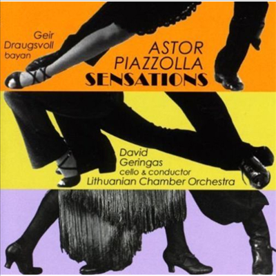피아졸라의 센세이션 - 반도네온을 위한 협주곡, 5개의 탱고 센세이션 (Sensations : Music of Astor Piazzolla)(CD) - Geir Draugsvoll