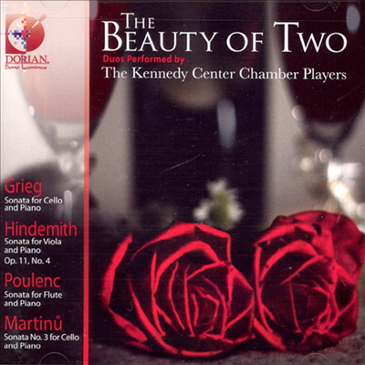 둘의 아름다움(The Beauty of Two) - 그리그 : 첼로 소나타 &amp; 힌데미트 : 비올라 소나타 Op.11-4 (CD) - David Hardy