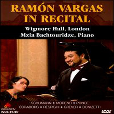 라몬 바르가스 - 위그모어 홀 리사이틀 (Ramon Vargas in Recital at Wigmore Hall) (DVD)(2013) - Ramon Vargas