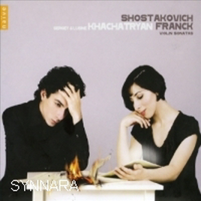 쇼스타코비치 & 프랑크 : 바이올린 소나타 (Shostakovich & Franck : Violin Sonatas) (Digipack)(CD) - Sergey Khachatryan