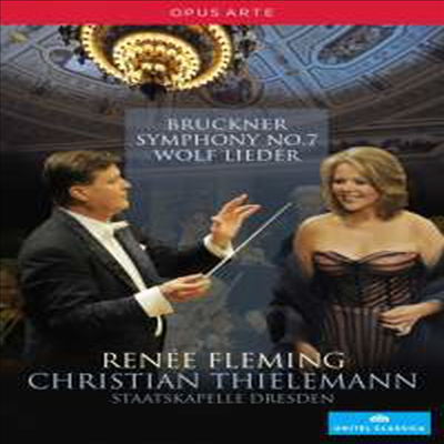 브루크너: 교향곡 7번 &amp; 볼프: 5개의 가곡 (Bruckner: Symphony No.7 &amp; Wolf: 5 Lieder) (DVD)(2013) - Christian Thielemann