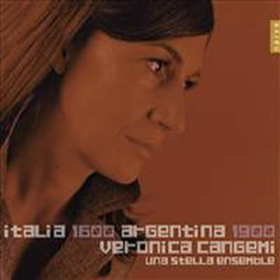 이탈리아 1600~아르젠티나 1900 (Italia 1600~Argentina 1900)(CD) - Veronica Cangemi