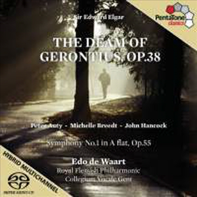 엘가: 오라토리오 '게론티어스의 꿈' & 교향곡 1번 (Elgar: Oratorio 'The Dream of Gerontius, Op. 38' & Symphony No. 1 in A flat major, Op. 55) (2SACD Hybrid) - Edo de Waart