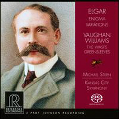 엘가: 수수께끼 변주곡, 본 윌리암스: 말벌, 푸른 옷소매 (Elgar: Enigma Variations, Vaughan Williams: The Wasps, Greensleeves) (SACD Hybrid) - Michael Stern