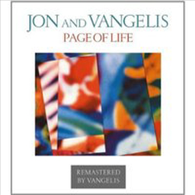 Jon &amp; Vangelis - Page Of Life (Remastered)(CD)