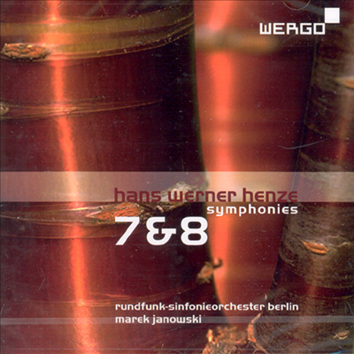 한스 베르너 헨체 : 교향곡 7, 8번 (Hans Werner Henze : Symphonies 7 & 8)(CD) - Marek Janowski