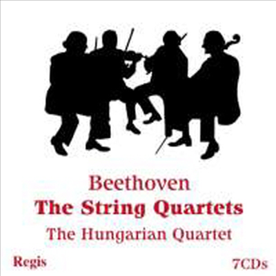 베토벤: 현악 사중주 전집 (Beethoven: Complete String Quartets Nos.1 - 16) (7CD Boxset) - Hungarian Quartet