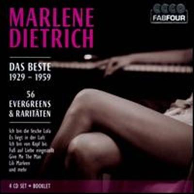 Marlene Dietrich - Best from 1929-1959 (4CD Boxset)