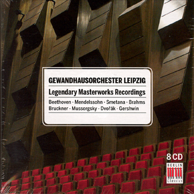 라이프치히 게반트하우스 오케스트라의 전설적 명연 (Lagendary Masterworks Recordings) (8 for 4) - Gewandhausorchester Leipizig