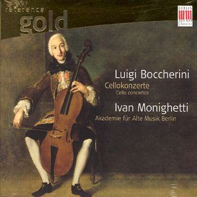 보케리니 : 네 곡의 첼로 협주곡(G477-480)(CD) - Ivan Monighetti