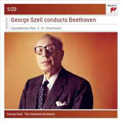 베토벤: 교향곡 전집 1 - 9번 &amp; 서곡집 (Beethoven: Complete Symphonies Nos.1 - 9 &amp; Overtures) (5CD Boxset) - George Szell