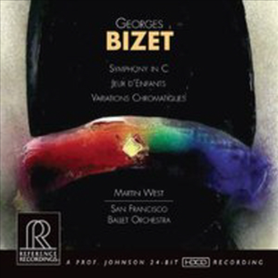 비제: 교향곡 C장조, 아이들의 놀이, 크로마틱 변주곡 (Bizet: Symphony In C, Jeux D&#39;enfants, Variations Chromatiques) (HDCD) - Martin West