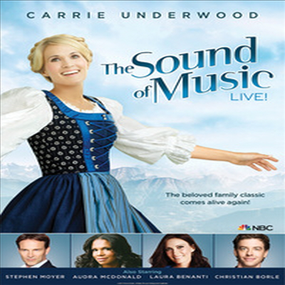 Sound of Music Live! (사운드 오브 뮤직 - 라이브!) (지역코드1)(한글무자막)(DVD)(2013)