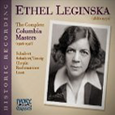 에텔 레진스카 컴플리트 콜럼비아 마스터스 1926-1928 (Complete Colimbia Masters)(CD) - Ethel Leginska