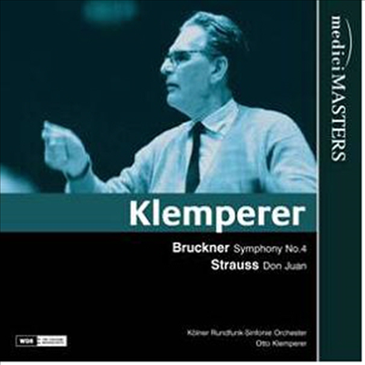 브루크너 : 교향곡 4번 '낭만적', R.슈트라우스 : 돈 주앙 (Bruckner : Symphony No.4 'Romantic', R.Strauss : Don Juan Op.20)(CD) - Otto Klemperer