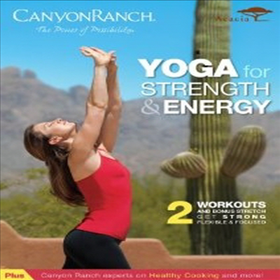 Canyon Ranch: Yoga for Strength &amp; Energy (요가 포 스트렝스 앤 에너지) (지역코드1)(한글무자막)(DVD)