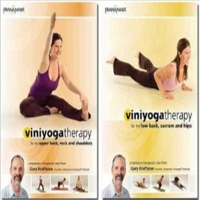 Viniyoga Therapy Complete Back Care 2-DVD Set (비니 요가 테라피 컴플리트 백 케어 세트) (한글무자막)(DVD)