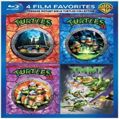 4 Film Favorites: Teenage Mutant Ninja (4 필름 페이버릿 : 닌자 거북이) (한글무자막)(Blu-ray)