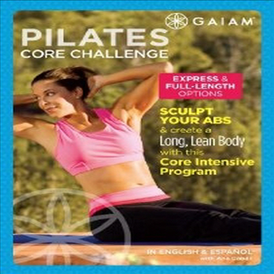 Pilates Core Challenge with Ana Caban (필라테스 코어 챌린지) (지역코드1)(한글무자막)(DVD)