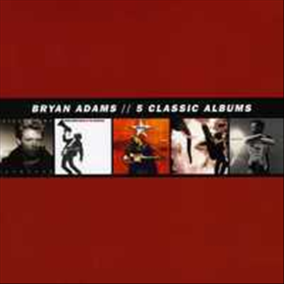 Bryan Adams - 5 Classic Albums (Ltd. Ed)(5CD Boxset)