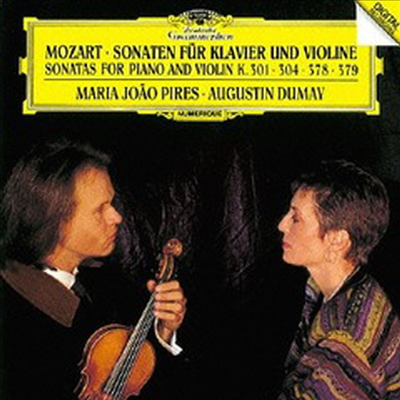 모차르트: 바이올린 소나타 25, 28, 34, 35번 (Mozart: Violin Sonatas K.301, 304, 378, 379) (SHM-CD)(일본반) - Augustin Dumay
