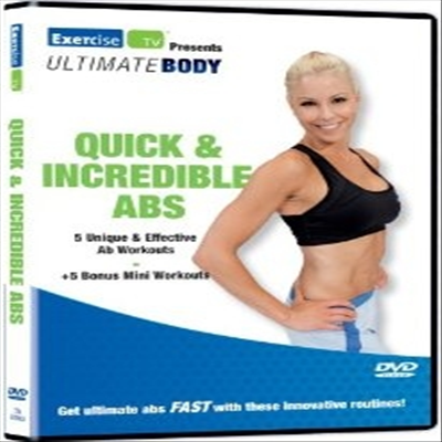 Ultimate Body: Quick &amp; Incredible Abs (퀵 앤 인크레더블 Abs) (DVD)