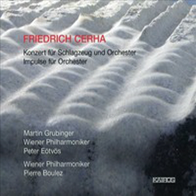 프리드리히 체르하 : 타악 협주곡, 임펄스 (Friedrich Cerha: Konzert Fur Schlagzeug Und Orchester, Impulse Fur Orchester) (Digipack)(CD) - Peter Eotvos