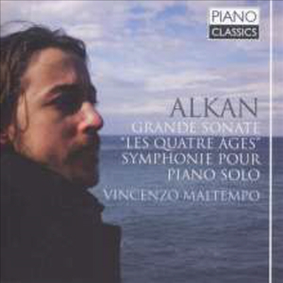 알캉: 그랜드 소나타, 피아노 독주를 위한 교향곡 4-7번 & 대연습곡 3번 op.76 (Alkan: Grand Sonata 'Les Quatre Ages', Symphony for Piano Solo Nos.4-7 & Trois Grande Etudes, Op.76 No.3)(CD) - Vincenzo Malt
