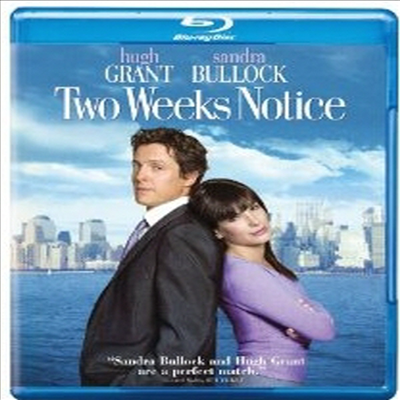 Two Weeks Notice (투 윅스 노티스) (한글무자막)(Blu-ray) (2012)